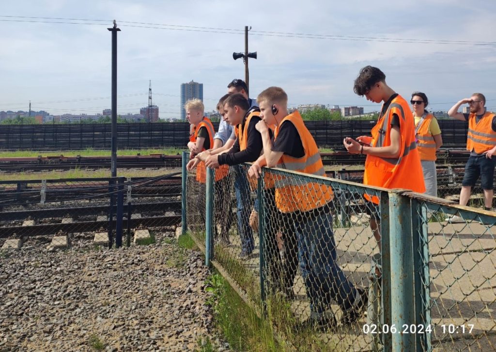 ЭКСКУРСИЯ В ДЕПО ПЕТЕРБУРГСКОГО МЕТРОПОЛИТЕНА